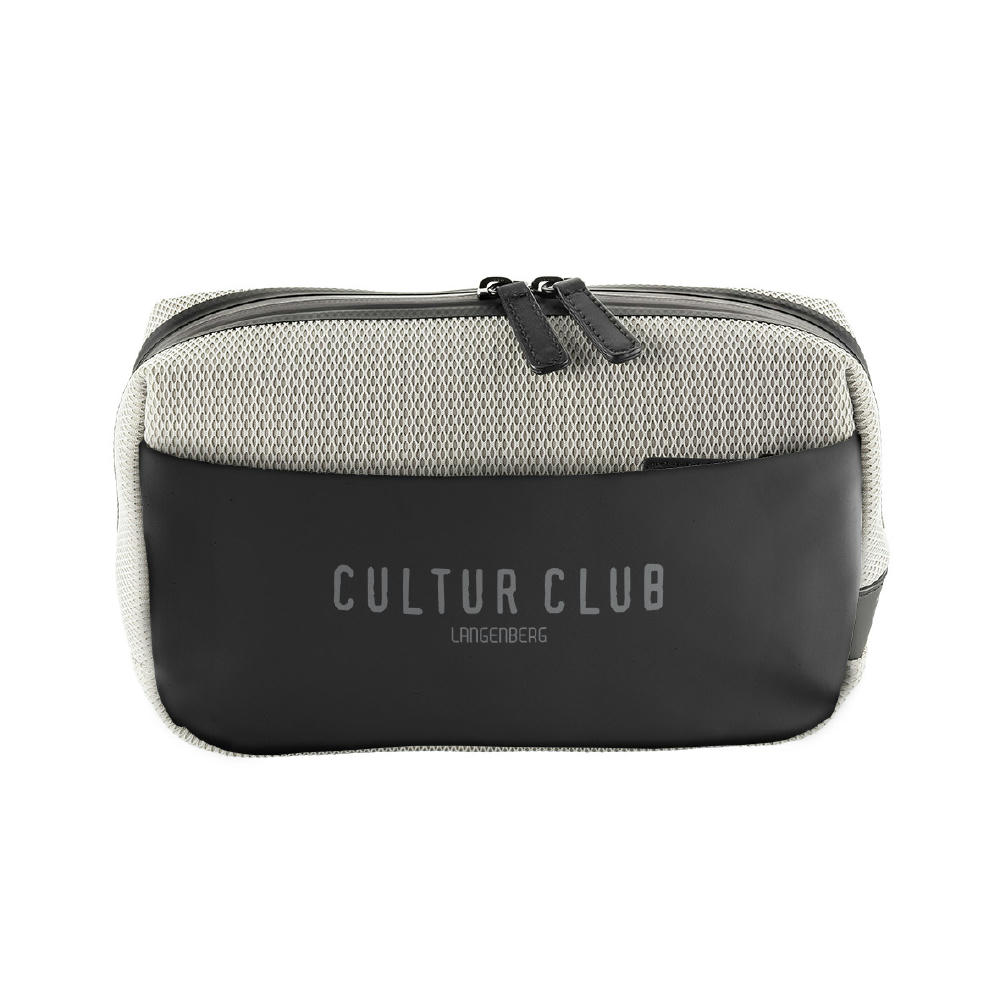 Kulturtasche mit Netzoptik