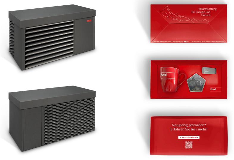Hoval Wärmepumpe Geschenkbox