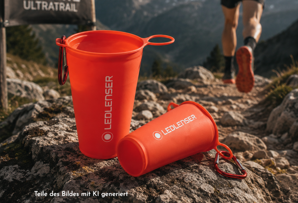 Sonderanfertigung Trinkbecher für Trailrun