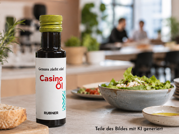 Öl als Werbegeschenk für Firmen